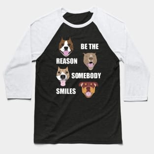 Be the Reason Somebody Smiles Baseball T-Shirt